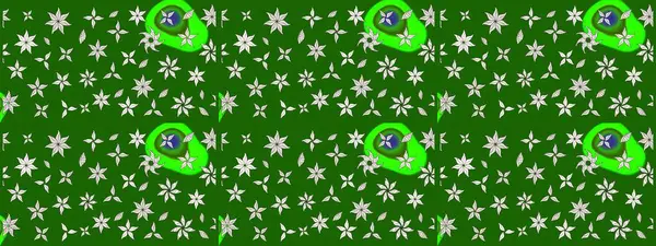 Tekstil, kumaş, kapaklar, duvar kağıtları, baskı, naylon, koleksiyon defteri, örgü, dekupaj için güzel bir eskiz. Küçük yeşil çiçeklerle oldukça kaliteli besin torbası deseni.