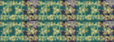 Güzel soyut kar taneleri raster tasarımı. Düz kar karalama ikonları, kar taneleri silueti mavi, yeşil ve noel afişi için nötr renkler, kartlar. Yeni yıl kar tanesi.