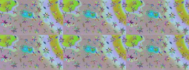 Tarafsız renklerde çiçekler. Nazikçe, güzel çiçek arkaplanı. Raster çiçek desenli ve çiçekli..