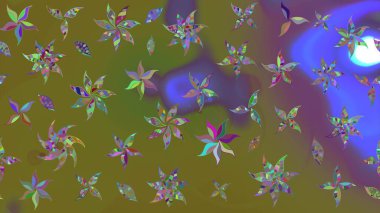 Manzaralı çiçek deseni. Sevgililer günü ve tebrik kartı konsepti için şık bir davetiye. Üst manzara, yumuşak kahverengi renk. Çiçek kompozisyonu, el boyası, hassas şablon..