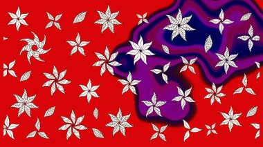 Moda baskısı. Ton halinde. Suluboya desenli çiçek deseni. Çiçeğin suluboya çizimlerinin mükemmel deseni. Dekorasyon ve tasarım için güzel desen.