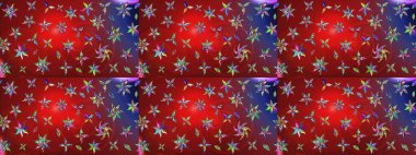 Sevgililer günü ve tebrik kartı konsepti için şık bir davetiye. Çiçek kompozisyonu, el boyası, hassas şablon. Manzaralı çiçek deseni. Üst manzara, yumuşak kırmızı renk biçimi.