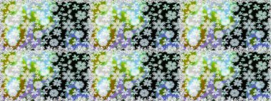 Fantezi çiçekli kusursuz desen, doğal duvar kağıdı, çiçek desenli kıvrım çizimi. Ev dekoru. Paisley el çizimi elementler.