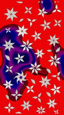 Tekstil, tebrik kartı, boyama kitabı, telefon kılıfı baskısı için kullanılabilir. Kızılderili desenli desenli desenli şal deseni. Etnik Mandala süsü. Raster Henna dövme stili.