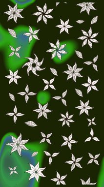 Gri renklerde. Anti-stres için soyut örnek sayfası. Raster illüstrasyonu.