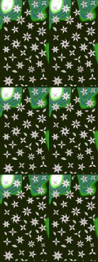 Büyük bir çiçek boyası seti. Kartlar, davetiyeler, tarih kartları ve daha fazlası için kullanılabilir. Raster şirin suluboya çiçek deseni çizimi.