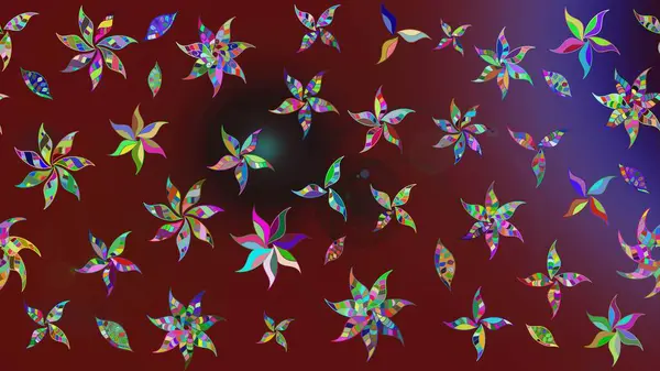 Gömlek, arka plan modelini çiz. Tropik çiçekler. Kırmızı renkte çiçekler.