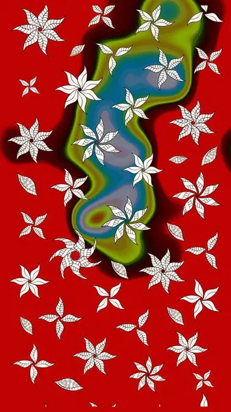 Doğum günü kartı ya da düğün davetiyesi. Çiçekli tebrik kartı. Çiçek arkaplan. Suluboya çiçek buketi. Kırmızı renklerde. Raster illüstrasyonu.