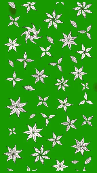 Renkli Yaz Temalı eskiz kalıbı. Modaya uygun kumaş deseni. Düz Çiçek Elementleri Tasarımı. Sevimli çiçek raster deseni.