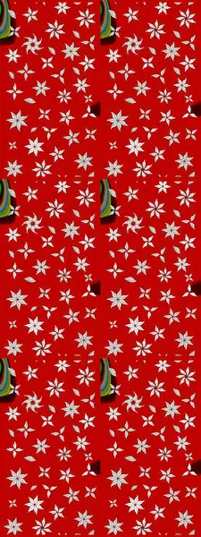 Moda baskıları için zarif bir şablon. Küçük renkli çiçekler. Kırmızı çiçekli bahar çiçekleri. Motley illüstrasyonu. Küçük çiçekte şirin desenler.