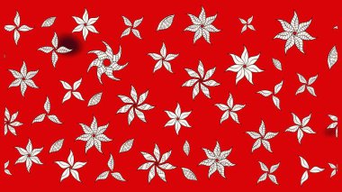 Suluboya, elle çizilmiş. Eskiz arkaplan modeli. Raster hisseleri. Kırmızıda çiçekler.