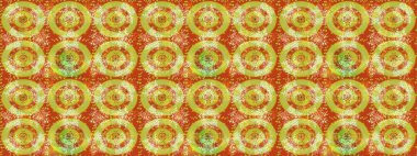 Yeni yıl kar tanesi. Güzel soyut kar tanesi raster tasarımı. Düz kar karalama ikonları, kar taneleri turuncu, sarı ve nötr renklerde siluetler Noel afişi, kartlar.