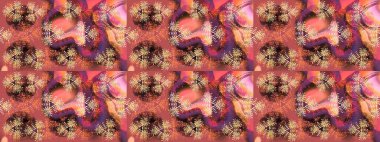 Kış kar tanesi. Pembe, kahverengi ve turuncu renklerde izole edilmiş. Kar Tanesi Simgesi. Kar Tanesi Raster çizimi.