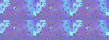 Mor renkli çiçekler. Çiçekli karalama şeklinde Raster çiçek deseni. Nazik, narin çiçek arkaplanı.