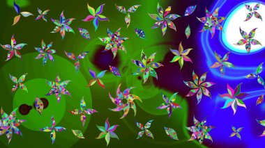 Doğal kozmetik ürünleri, parfüm, çiçekçi dükkanı için bahar ihalesi tasarımı. Karşılama ya da düğün geçmişi olarak kullanılabilir. Paket kağıdı için en iyisi. Yeşil lale çiçekli Raster eskiz deseni.