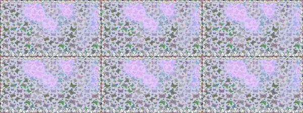 Raster illüstrasyonu. Duvar kağıdı için böcek dokusunun tekrarı. Bahar Kelebeği teması. Gri ve nötr lekeli güzel bir kelebek kumaşı..