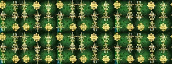 Renkli arka planda izole kar taneleri. Raster illüstrasyonu. Kar taneleri radyal yeşil, gri ve sarı renkler.