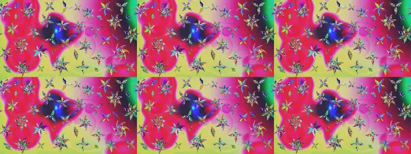 Organik elementler. Suluboya etkisi. Botanik çizim kalıbı. Raster deseni.