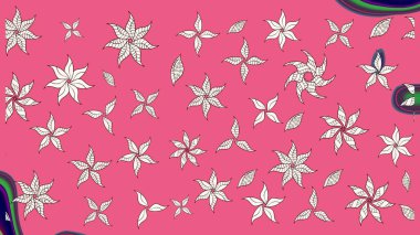 Sevgililer günü ve tebrik kartı konsepti için şık bir davetiye. Üst manzara, yumuşak stil. Çiçek kompozisyonu, el boyası, hassas şablon. Pembe renkte manzaralı çiçek deseni.