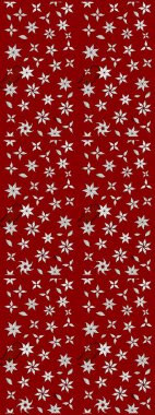 Gömlek, arka plan modelini çiz. Tropik çiçekler. Kırmızı renkte çiçekler.