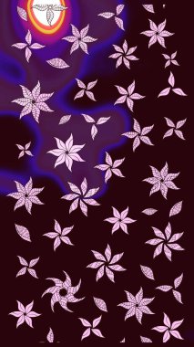 Tekstil, kumaş, kapaklar, duvar kağıtları, baskı, naylon, koleksiyon defteri, örgü, dekupaj için güzel bir eskiz. Küçük kahverengi çiçekli oldukça eski bir besin torbası deseni. Millefleurlar.