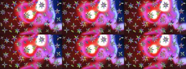 Beautiful watercolor Bouquet of summer flowers sketch pattern. Nice fabric pattern.