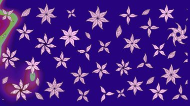 Raster 'ın taze dokusu. Paketleme, tekstil, duvar kâğıdı için çiçek eskizi. Yumuşak fayans. Yumuşak pamuk tasarımı. Klasik çiçek deseni.