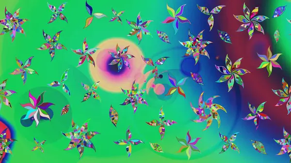 Suluboya çizim kalıbı. Moda baskısı. Dekorasyon ve tasarım için güzel bir desen. Çiçeğin suluboya çizimlerinin mükemmel deseni. Eski.