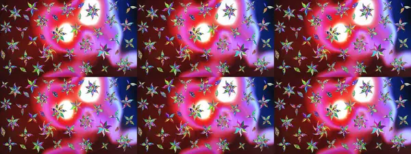 Beautiful watercolor Bouquet of summer flowers sketch pattern. Nice fabric pattern.