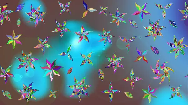 Özgürlük stili Millefleur 'lar. Taşralı şıklığı. Küçük yabani çiçeklerdeki halk modelini çiz. Tekstil, duvar kağıdı, kapaklar, yüzey, baskı, hediye paketi, hatıra defteri, dekupaj için çiçek çayırı arka planı.