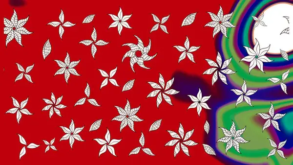 Çizim çiçek deseni duvar kağıdı, web sitesi arka planı, ambalaj kağıdı, davetiye, broşür, afiş veya web sitesi için kullanılabilir. El çizimi Raster çizimi. Karalama elementleri.