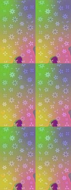 Küçük, tarafsız çiçeklerde oldukça eski bir besin torbası deseni. Tekstil, kumaş, kapaklar, duvar kağıtları, baskı, paket, koleksiyon defteri, örgü, dekupaj için çiçek arkaplanı..