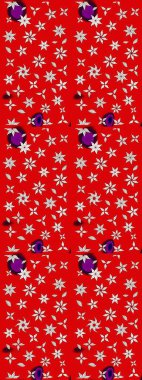 Gömlek, arka plan modelini çiz. Tropik çiçekler. Kırmızı renkte çiçekler.