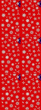 Çiçekli el çizimi çizimi deseni. Modern gelişim kırmızı raster arka plan duvar kağıdı çizimi klasik çizgili iz sürme desenli çiçekler, çiçekli süsler.