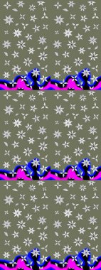 Kızılderili desenli desenli desenli şal deseni. Etnik Mandala süsü. Raster Henna dövme stili. Tekstil, tebrik kartı, boyama kitabı, telefon kılıfı baskısı için kullanılabilir.