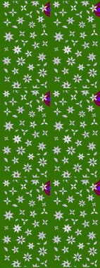 Fantezi çiçekli eskiz deseni, doğal duvar kağıdı, çiçek desenli kıvrım çizimi. Paisley el çizimi elementler. Ev dekoru.