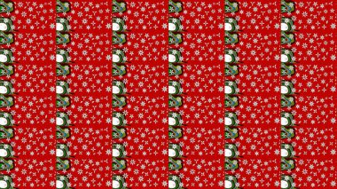 Kırmızı renkte çiçekler. Kumaş desenli papatya çiçekleri ayrıntıları.