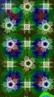 Kış Noel 'inde kar bembeyaz kristal element. Xmas Frost kar taneleri izole edilmiş siluet sembolü. Meteoroloji buz koleksiyonu. Kar Tanesi raster simgesi arka plan yeşil, mavi ve gri renk. Raster..