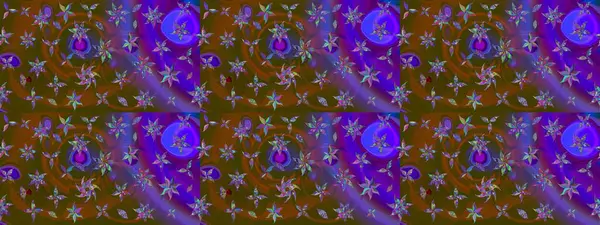 Kahverengi renkli çiçekler. Yumuşak, yaz çiçekli arka plan. Raster çiçek desenli ve çiçekli..