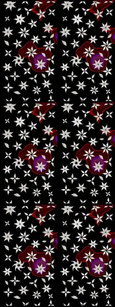 Parlak elementlerin. Çizim çiçek deseni duvar kağıdı, web sitesi arka planı, ambalaj kağıdı, davetiye, broşür, afiş veya web sitesi için kullanılabilir. El çizimi Raster illüstrasyonu.