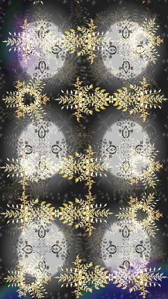 Renkli elementlerle Raster ilginç desen.