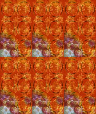 Arabesk ve çiçek öğeleri ile oryantal raster desen. Geleneksel klasik süs. Arabesk ile Vintage desen.