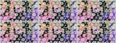 Süs bahar bahçe doku gelişir. Çiçek desenli. Çiçek sorunsuz arka plan. Raster illüstrasyon.