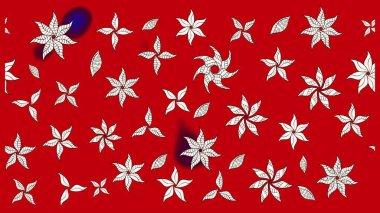 Sketch Floral Pattern in Raster illustration. Fancy fabric pattern. Colour Spring Theme sketch pattern Background. Flat Flower Elements Design.