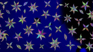 Flower eskiz arka planı. Çiçek deseni. Raster illüstrasyonu. Şatafatlı bahar bahçesi dokusu.