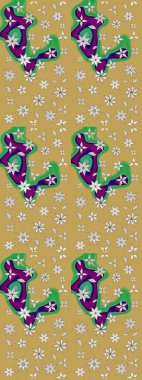 Küçük çaplı çiçeklerdeki basit şirin desenler. Tekstil veya kitap kapakları, imalat, duvar kağıtları, baskı, hediye paketi ve yapıştırma kitabı için çiçek eskizi geçmişi. Raster illüstrasyonu.