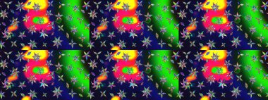 Botanik çizim kalıbı. Suluboya etkisi. Organik elementler. Raster deseni.