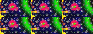 Düz Çiçek Elementleri Tasarımı. Gri renkli çiçekler. Çiçek desenli eskiz, yaz çiçekleri. Renkli Bahar Teması çizim şablonu.