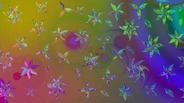 Moda baskısı. Eski model. Dekorasyon ve tasarım için güzel bir desen. Çiçeğin suluboya çizimlerinin mükemmel deseni. Suluboya çizim deseni.