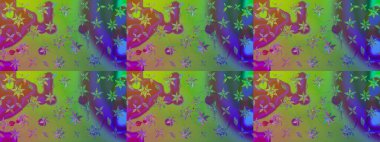 Çiçekli çiçek deseni, suluboya. Küçük çiçekte güzel bir çiçek deseni var. Raster deseni.